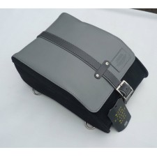 MOTOBRAŠNA ZADNÍ MALÁ - TOOLKIT (NA ZADNÍ NOSIČ) - ČERNO-ŠEDÁ - ORIGINÁL - JAWA PÉRÁK BOBBER 42